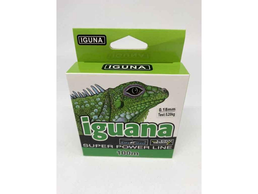 Лiска Iguana 0,18мм 5,2кг 100м прозорий SM-Y-18-018 ТМ PRC Solmir Киев - изображение 1