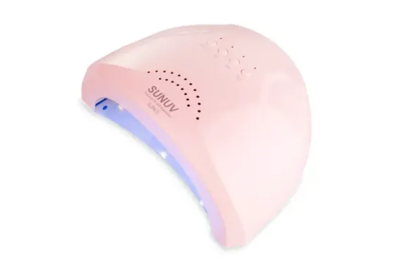 LED+UV лампа SUNUV SUN1 мощностью 48 Вт в розовом цвете. Киев