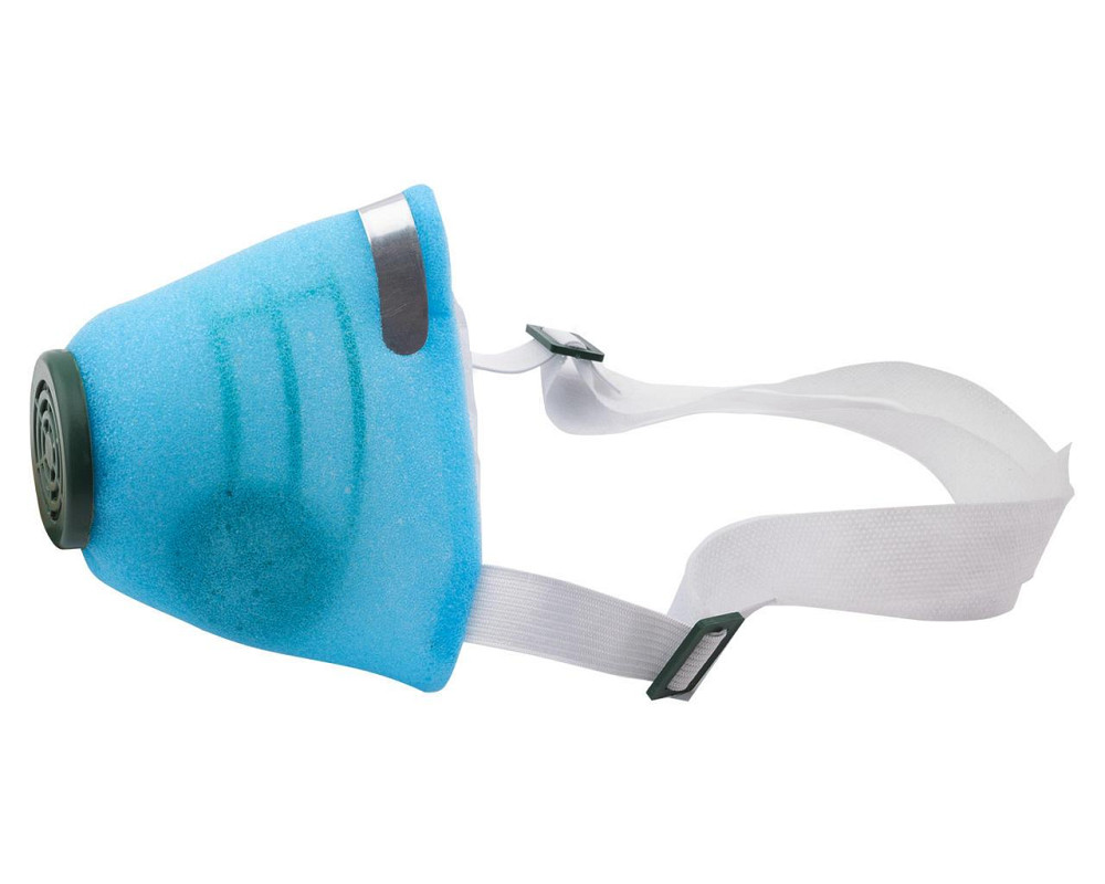 Респиратор У2К голубой, внутри клеёнка Полтава - изображение 1