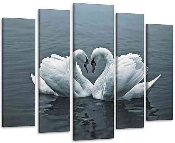 Модульна картина Лебеді Art-107_5 Київ