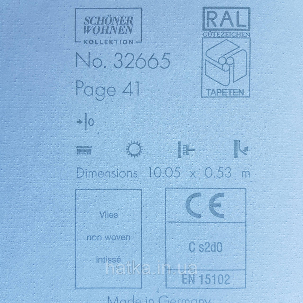 Обои виниловые на флизелине Marburg  New Spirit Schoner Wohnen однотонные эффект потертости черные серые Киев - изображение 3