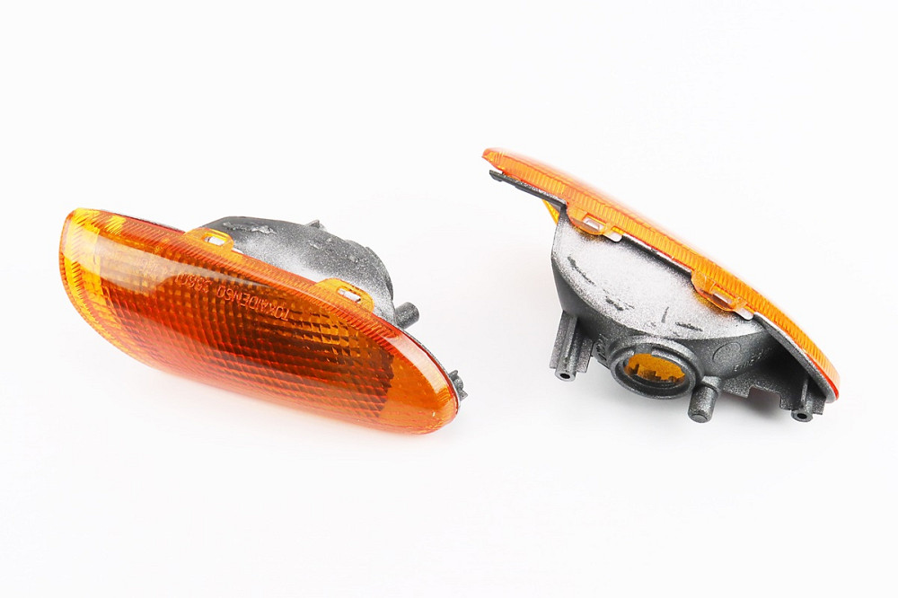 Suzuki LET'S-III повороти передні к-кт 2шт, жовті Київ - фото 1