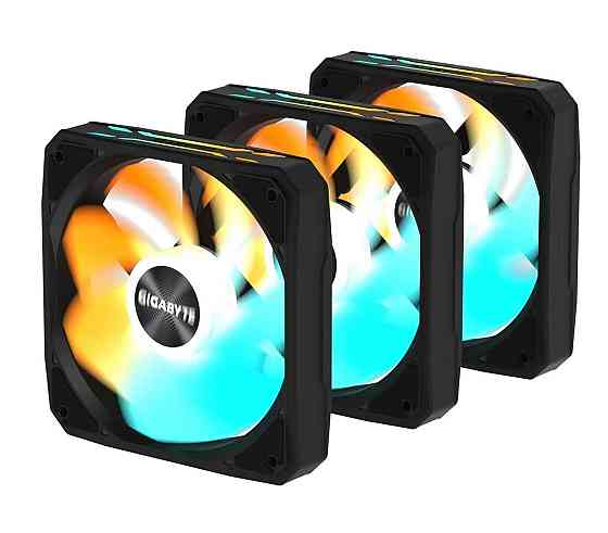 Вентилятор Gigabyte EZ Chain RVS Fan 120 3-Pack Black (GP-GBT EZRVSFAN1203) ( 16200 ) Харків