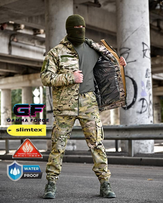Зимний тактический костюм GAMMA GEN2  мультикам ВТ0522 Одесса - изображение 10