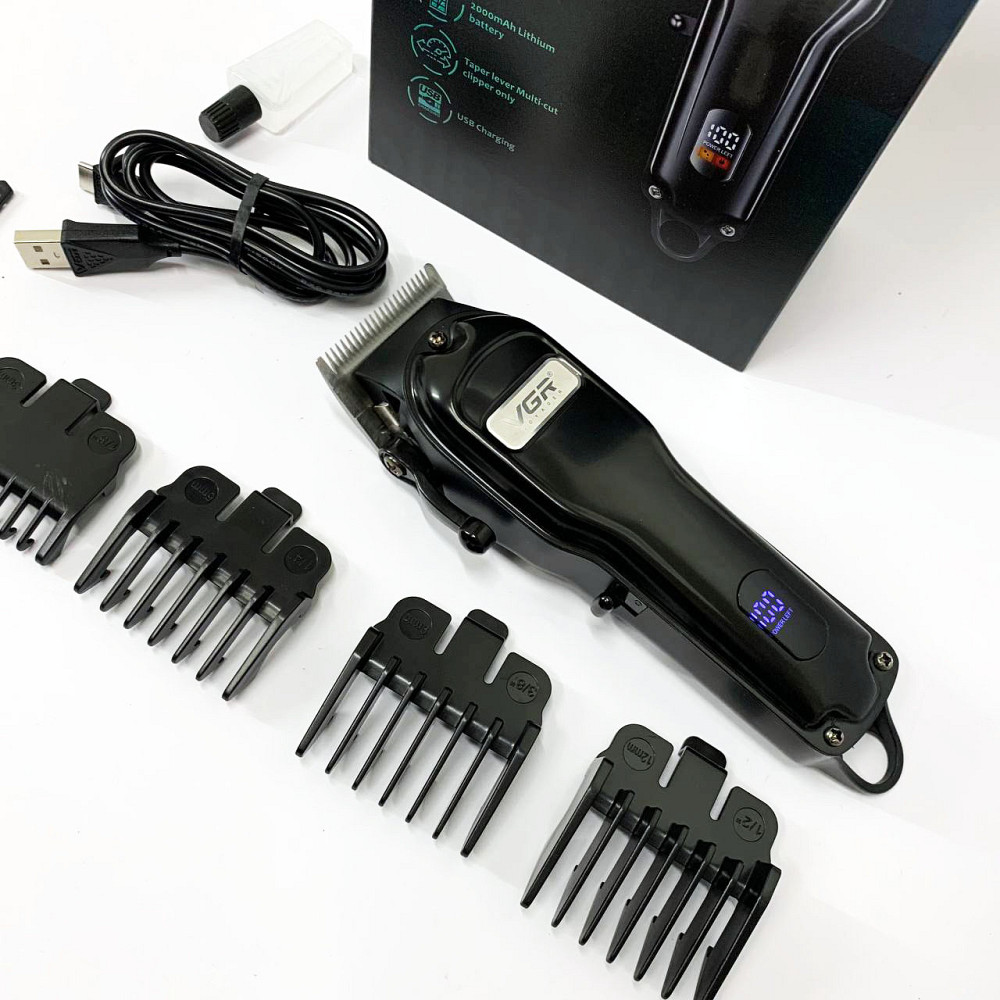 Перезаряджається набір для стрижки волосся VGR, Сімейна машинка для стрижки волосся CP-70 Івано-Франківськ - фото 9