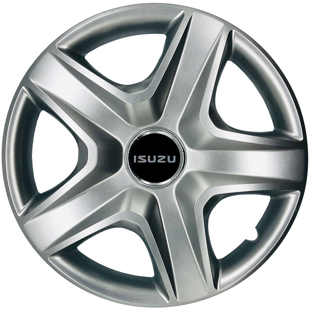 Автомобильные модельные колпаки R14 Isuzu 202 4шт, SJS, серебристые Киев - изображение 1