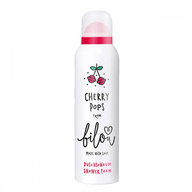 Пінка для душу Вишня Cherry Pops Shower Foam Bilou 200 мл Киев - изображение 1