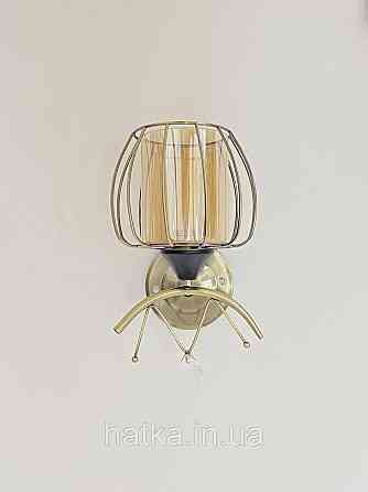 Настінне бра на 1 плафон B-91186/1 бронза+чорний Київ