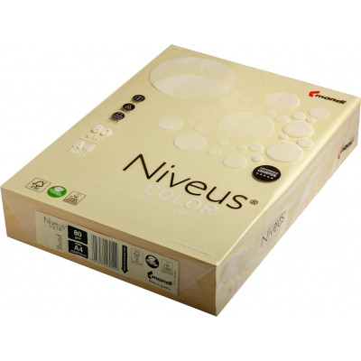 Бумага Mondi Niveus COLOR Pastel Yellow A4, 80g, 500sh (A4.80.NVP.YE23.500) Винница - изображение 1