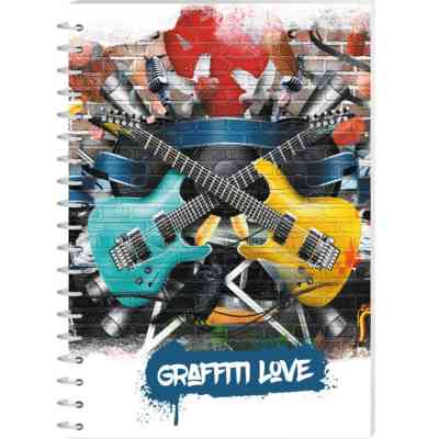 Блокнот Economix А5 пластиковая обложка, спираль, 80 листов, клетка (E21957-01) Винница