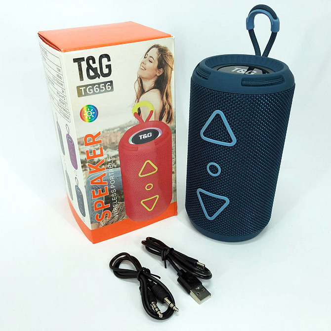 Портативная bluetooth колонка музыкальная TG656, Bluetooth колонка с хорошей батареей GB-11 Львов - изображение 13