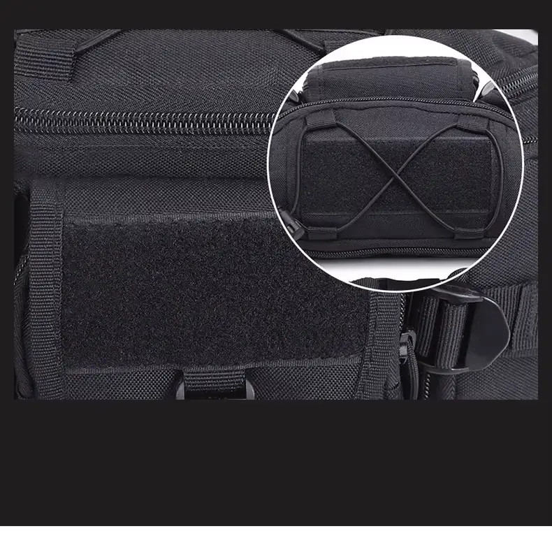 Тактическая сумка бананка на пояс (Черная) Винница - изображение 7