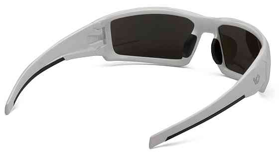 Окуляри захисні Venture Gear Pagosa White (ice blue mirror) Anti-Fog, дзеркальні сині в білій оправі Запоріжжя