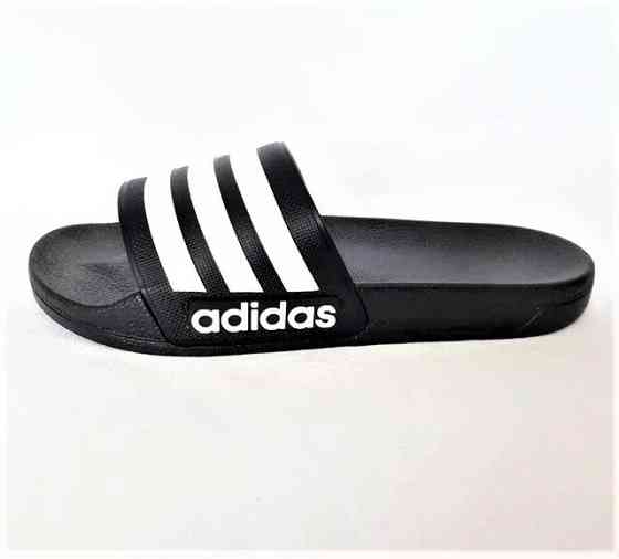 Шлёпанцы Тапочки Adidas Сланцы Адидас Чёрные Женские (размеры: 36) Днепр
