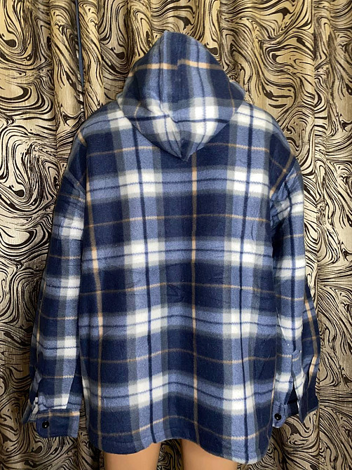 Рубашка с капюшоном лесоруб теплая мужская на меху батал 72 в розницу Одесса - изображение 9