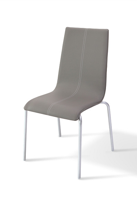 Стілець обідній Келлі зі строчкою, (сірий)--- Київ - фото 2