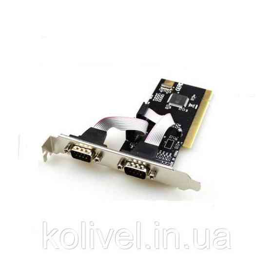 PCI Контролер 2xCOM (RS232), WCH CH351Q, RTL (B00003) Київ