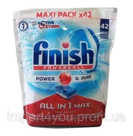 Finish  All-In1 Max 42szt  Pure таблетки для посудомийки 