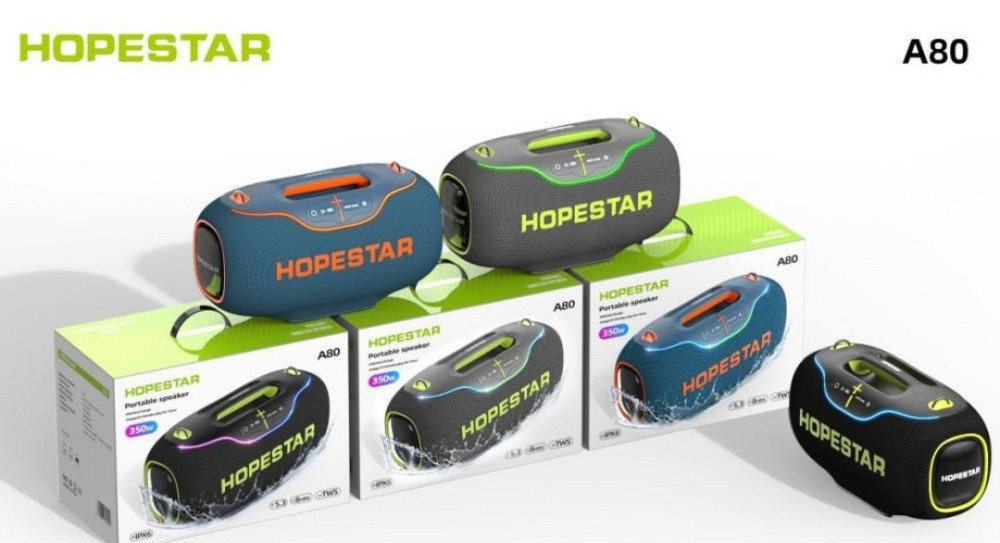 Колонка Hopestar A80 350W 30000mAh потужна Bluetooth RGB. Харків - фото 6
