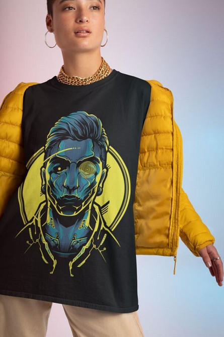 Футболка аниме Аниме Винтаге Спекиал Манга оверсайз (S/M/L) Черний AnimeJ1126 Днепр - изображение 2