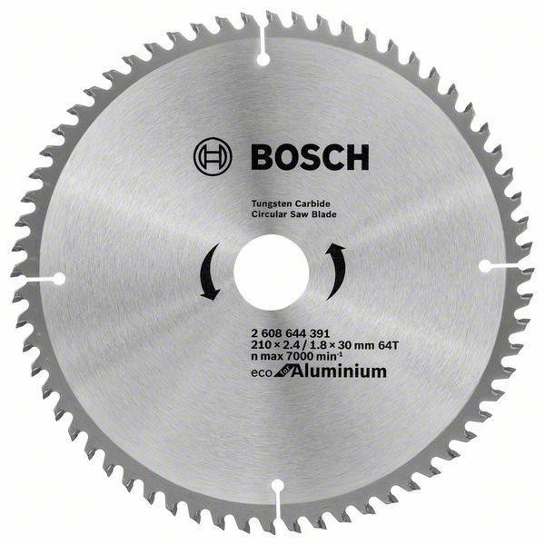Диск пильный 210 х 30 (64Т) Bosch по алюминию (2608644391) Киев - изображение 1