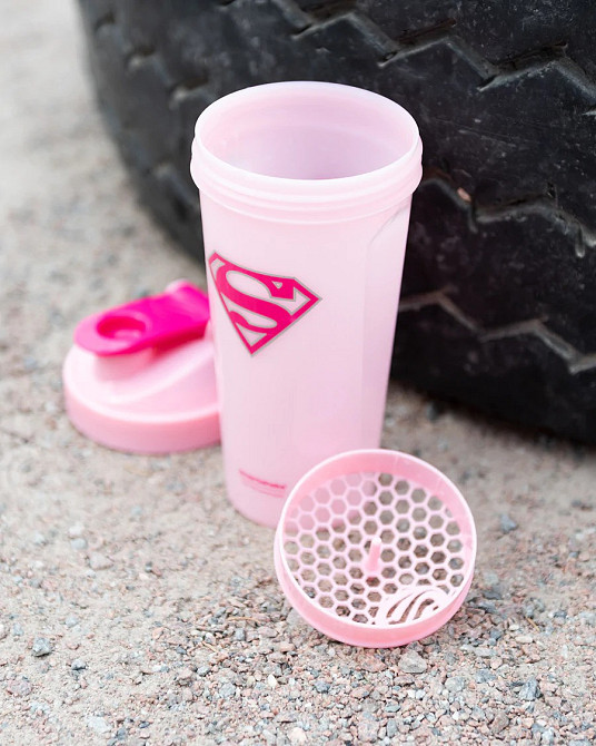 Шейкер спортивний SmartShake Lite 800ml DC Supergirl Кам'янське - фото 5
