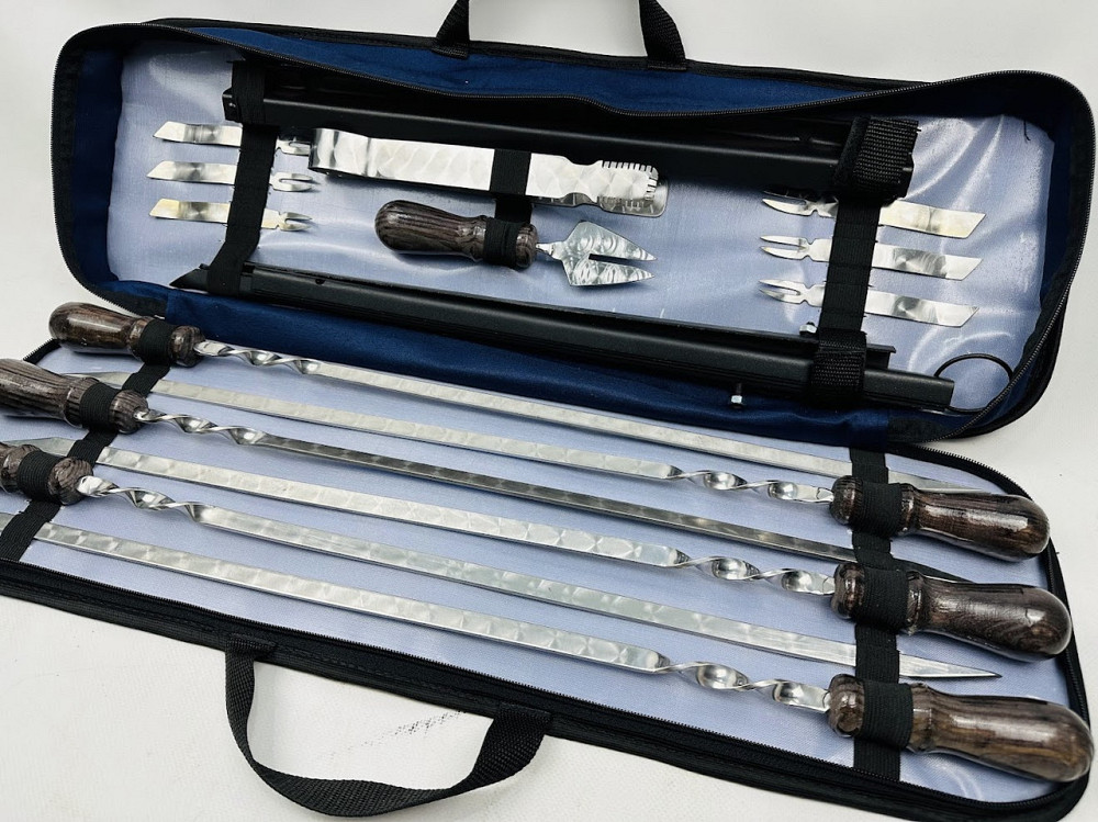 Набір шампурів Планшет Класик HAPPY DAYS подарунковий набір чоловікові Тернопіль - фото 3