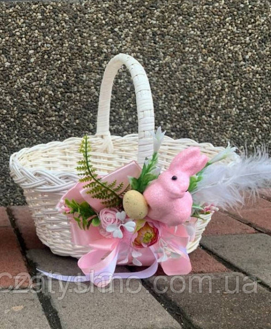 Корзинка детская, белая Киев - изображение 2