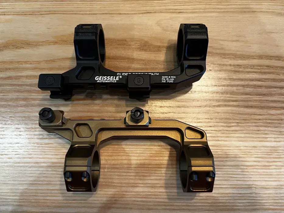 Тактическое крепление для прибора ночного видения (моноблок) Черный Винница - изображение 4