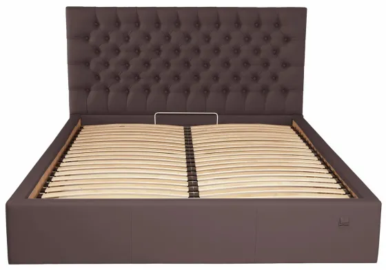 Кровать Cambridge Comfort 120 х 190 см Fly 2231 С подъемным механизмом и нишей для белья Темно-коричневый Киев