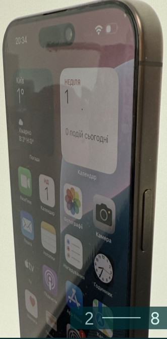 Айфон iPhone 15 Pro Max 256Gb Natural Titanium. Киев - изображение 7