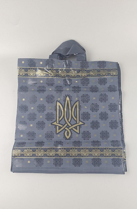 Пакет с петлевой ручкой ср черный ЧБК 