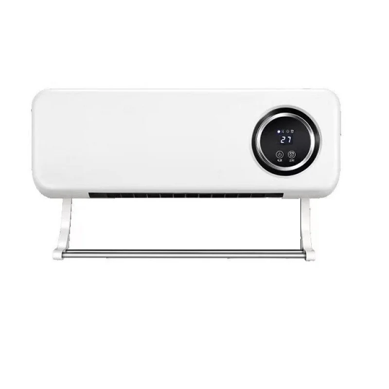 Настінний тепловентилятор 2000W Domotec MS-5963: керамічний обігрівач з пультом, LED-дисплеєм та таймером 8 год Одеса - фото 3
