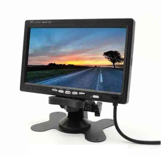 Автомобільний дисплей DS-7 екран 7" для камери заднього виду (Чорний) Київ