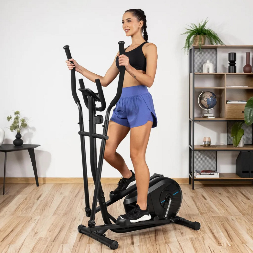 Орбітрек магнітний для домашніх тренувань із регулюванням навантаження та комп'ютером Gymtek XC1000 Київ - фото 11