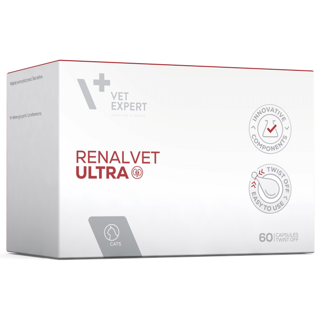 Добавка для котів VetExpert RenalVet Ultra (ВетЕксперт РеналВет Ультра) для підтримки нирок Запоріжжя - фото 1