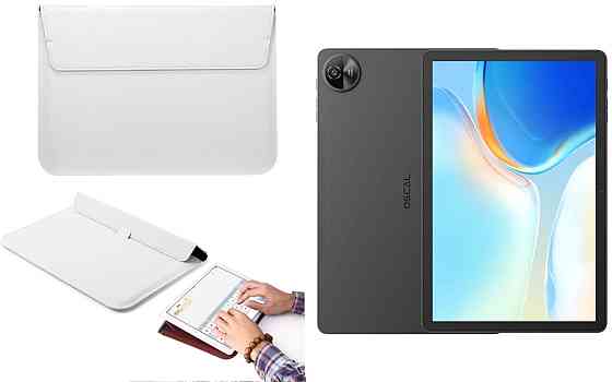 Чехол-конверт VitoCase для Blackview Oscal Pad 90, с функцией подставки для планшета Белый Киев