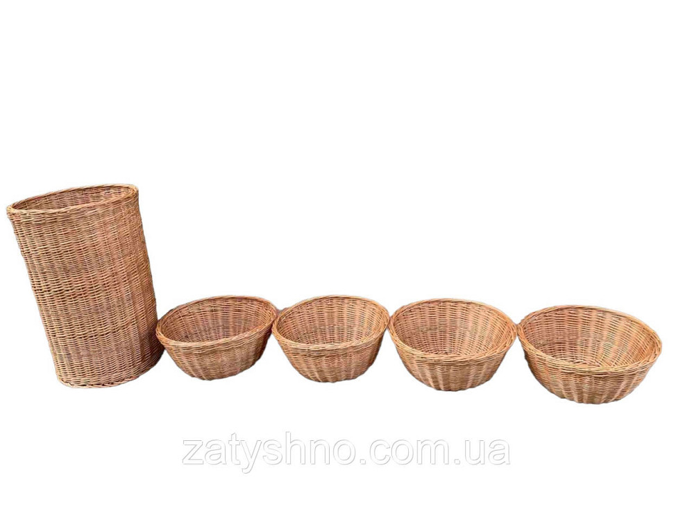 Лотки плетені на замовлення на хлібобулочні вироби Київ - фото 1