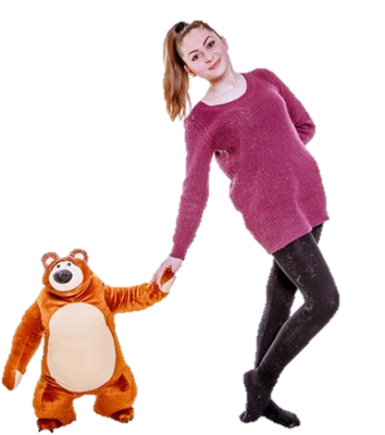 Медведь Алина Мим 60 см Киев - изображение 3