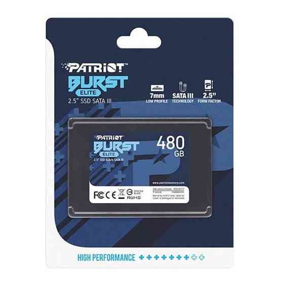 SSD накопичувач Patriot Burst Elite 480GB 2.5" Київ