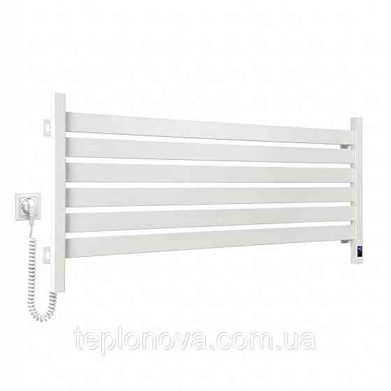 Електрична сушарка для рушників NAVIN Largo 1100х500 Sensor з Wi-Fi, широкий лівобічний білий оксамит Чернівці