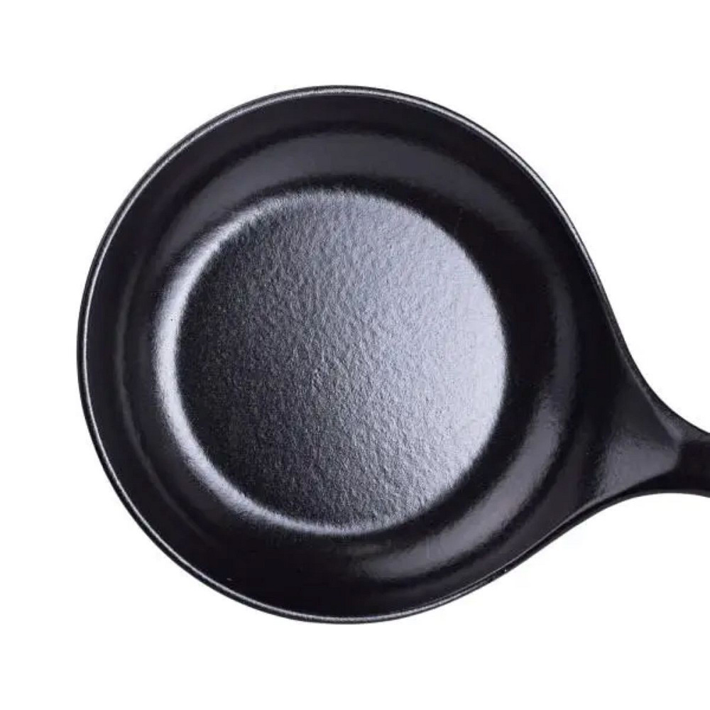 Чавунна сковорода з силіконовою ручкою Ø24,5 см для електричної та газової плити 1 л HP-1-13 Коломия - фото 2