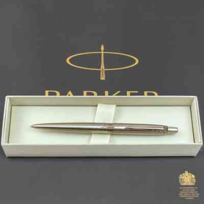 Ручка шариковая Parker JOTTER 17 UKRAINE SS CT BP Трезубец из колосков (16132_T059b) Винница