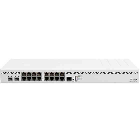 Маршрутизатор MikroTik CCR2004-16G-2S+ (16хGE, 2xSFP+, L6) ( white ) Харків