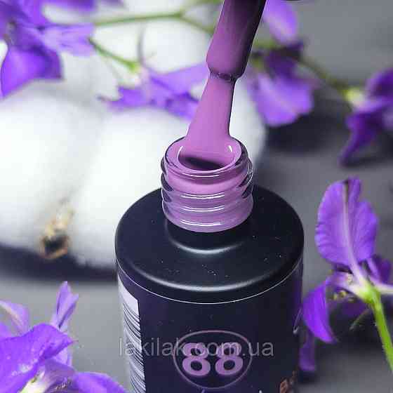 Гель-лак для нігтів Bee Nails 088 (сливовий) 8мл Херсон