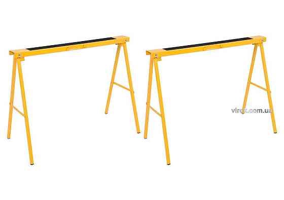 Стійки розкладні сталеві VOREL 100х 10х 75 см (розкладена), для макс. навантаж.- 200 кг./2  2 шт [1] Одеса