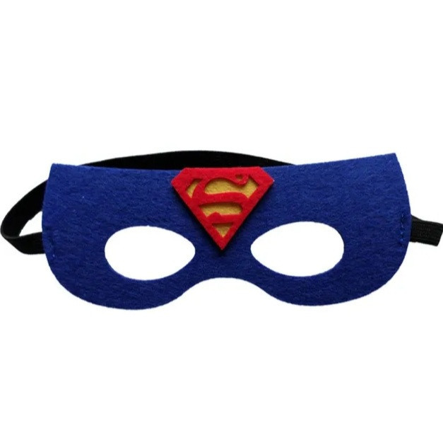 Маска дитяча Спайдермен для свят one size синій Київ - фото 1