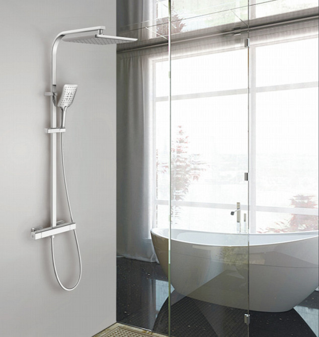 Душевая система с термостатом Imprese CENTRUM SQ T-15430 Киев - изображение 8