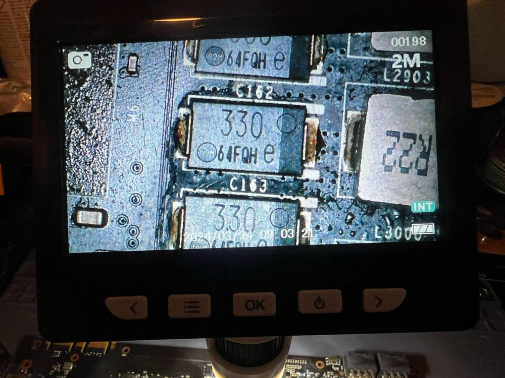 Цифровий мікроскоп Aopick 4.3” LCD 1000X з підсвіткою, USB для монет плат дітей годинників досліджень Windows Mac Київ - фото 10