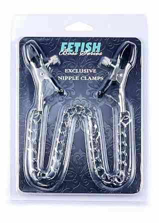 Затискачі для сосків - Exclusive Nipple Clamps No.7 - Fetish Boss Series Sex Aura Київ